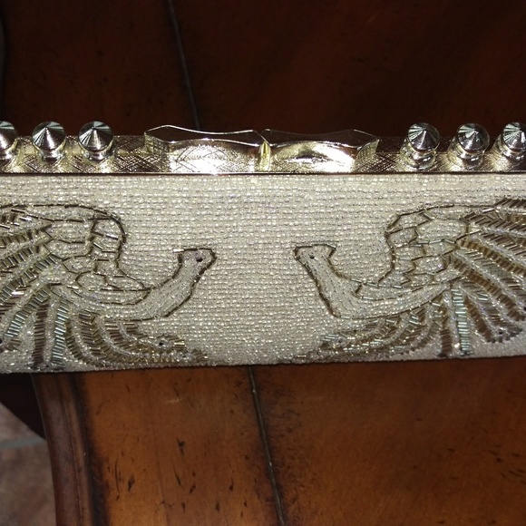 Vintage Beaded Clutch Purse - Picture 4 of 6